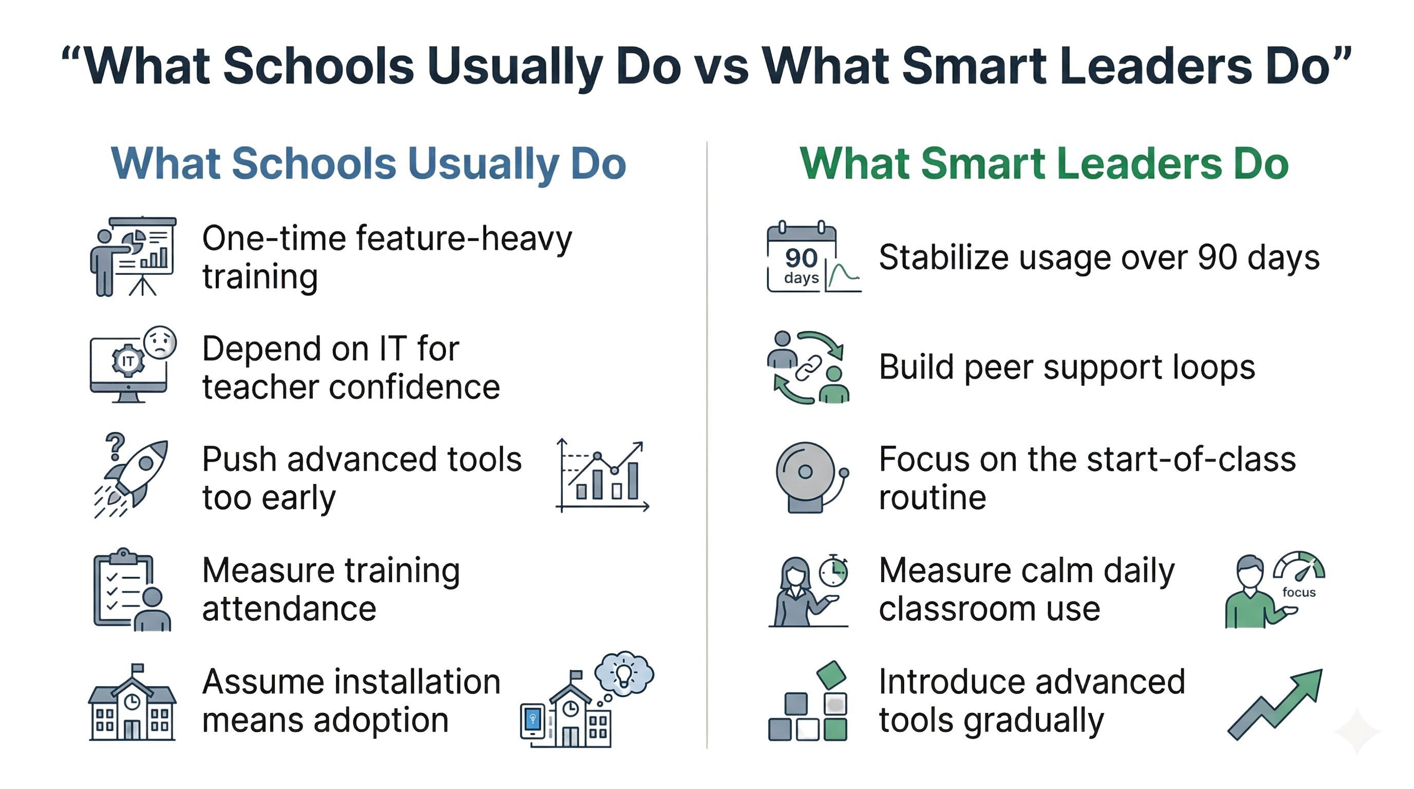 What SMART Principals do.