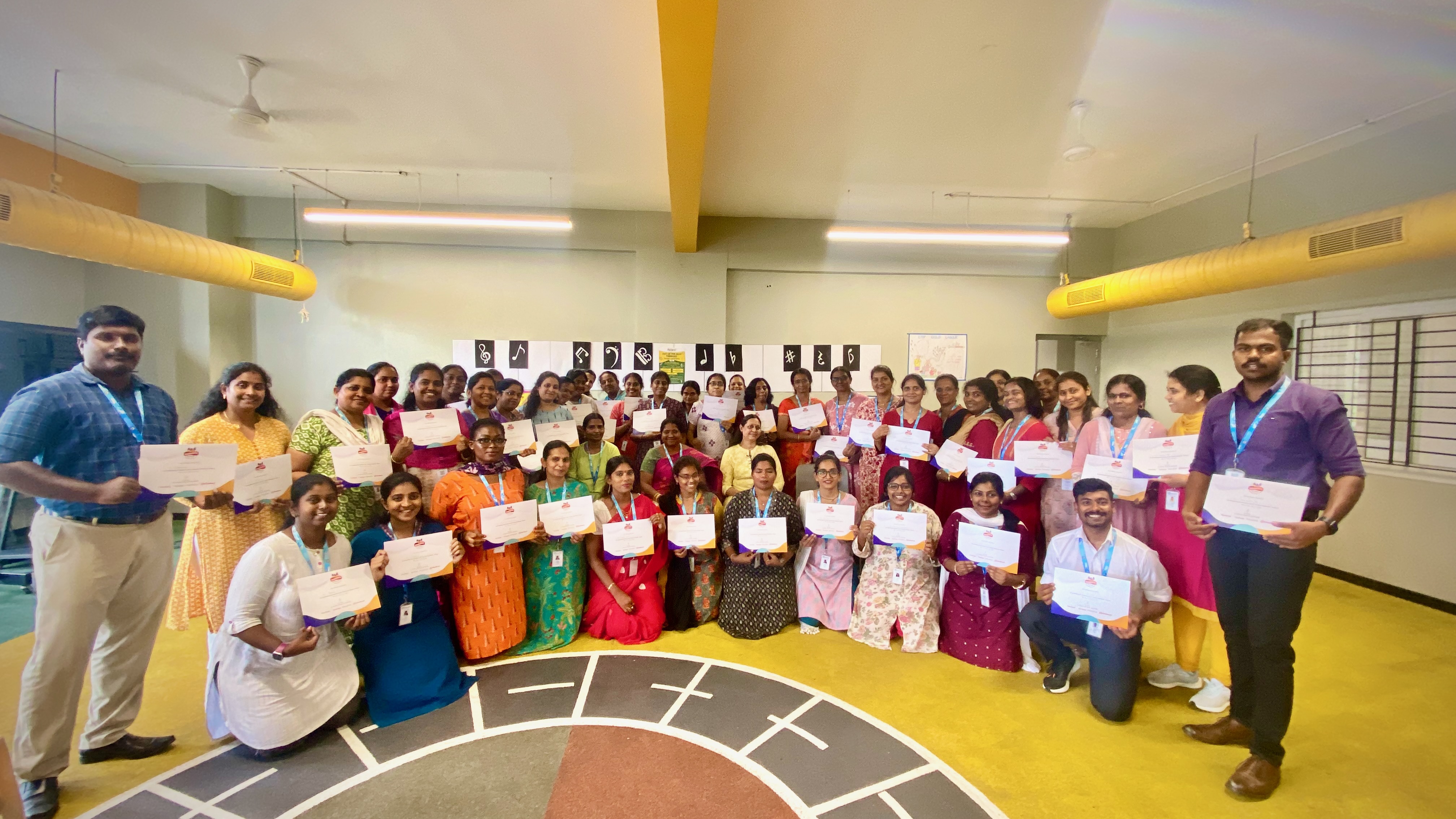 Educators participating in a professional development programme by C3 iT Xperts